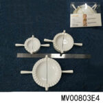 3Pcs Plastic Dumpling Mould