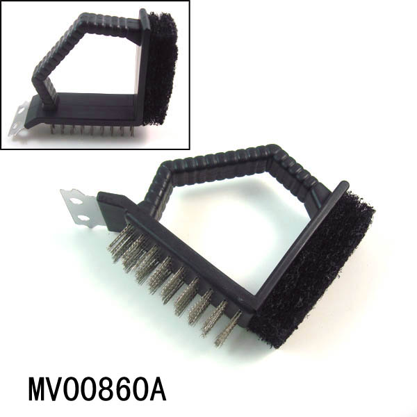 MV00860A S/S Bbq Brush Tag Card