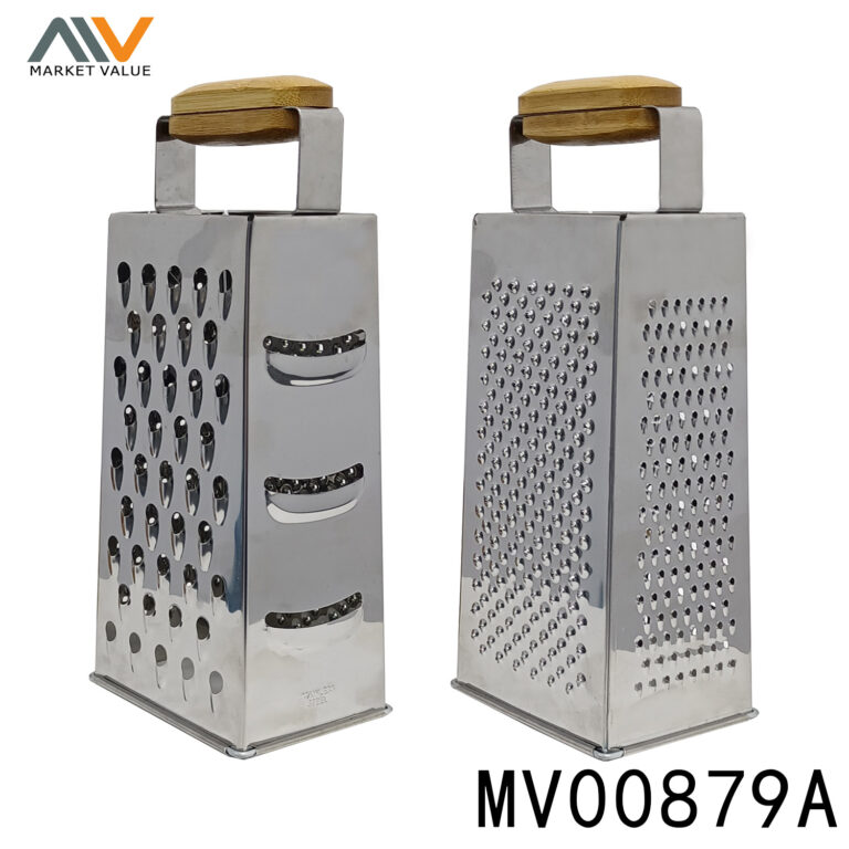 4Side S/S Grater Bamboo Handle