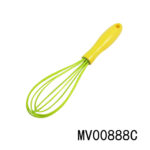 10" Plastic Handel Silicone Egg Beater