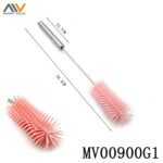 Turning Silica Gel Cleaning Brush With Ss Handle