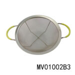 22Cm Roung Fruit Basket With Silicone Handle