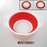 24.5Cm Foldable Pp+Tpr Fruit Basket