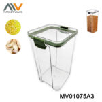 Pet Pp And Tpr Seal Container  1300Ml
