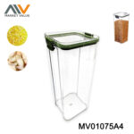 Pet Pp And Tpr Seal Container  1800Ml