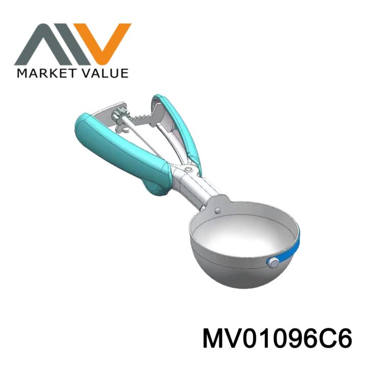 7Cm Ice Cream Scoop With Silicone Handle
