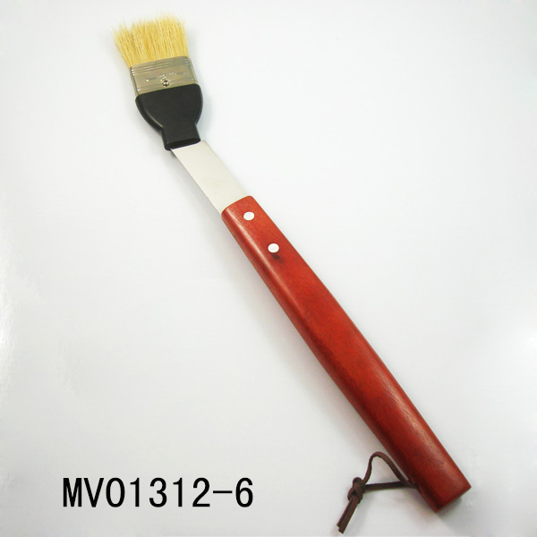 MV01312-6 Bbq Buush Wooden Handle