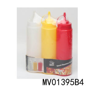 3Pcs Ketchup Bottle Set