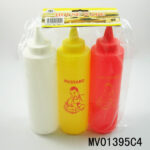 3Pcs Ketchup Bottle Set Pbh( Mayo