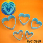 5Pcs Plastic Cookies Mould B/C
