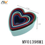 6Pcs Plastic Cookies Mould