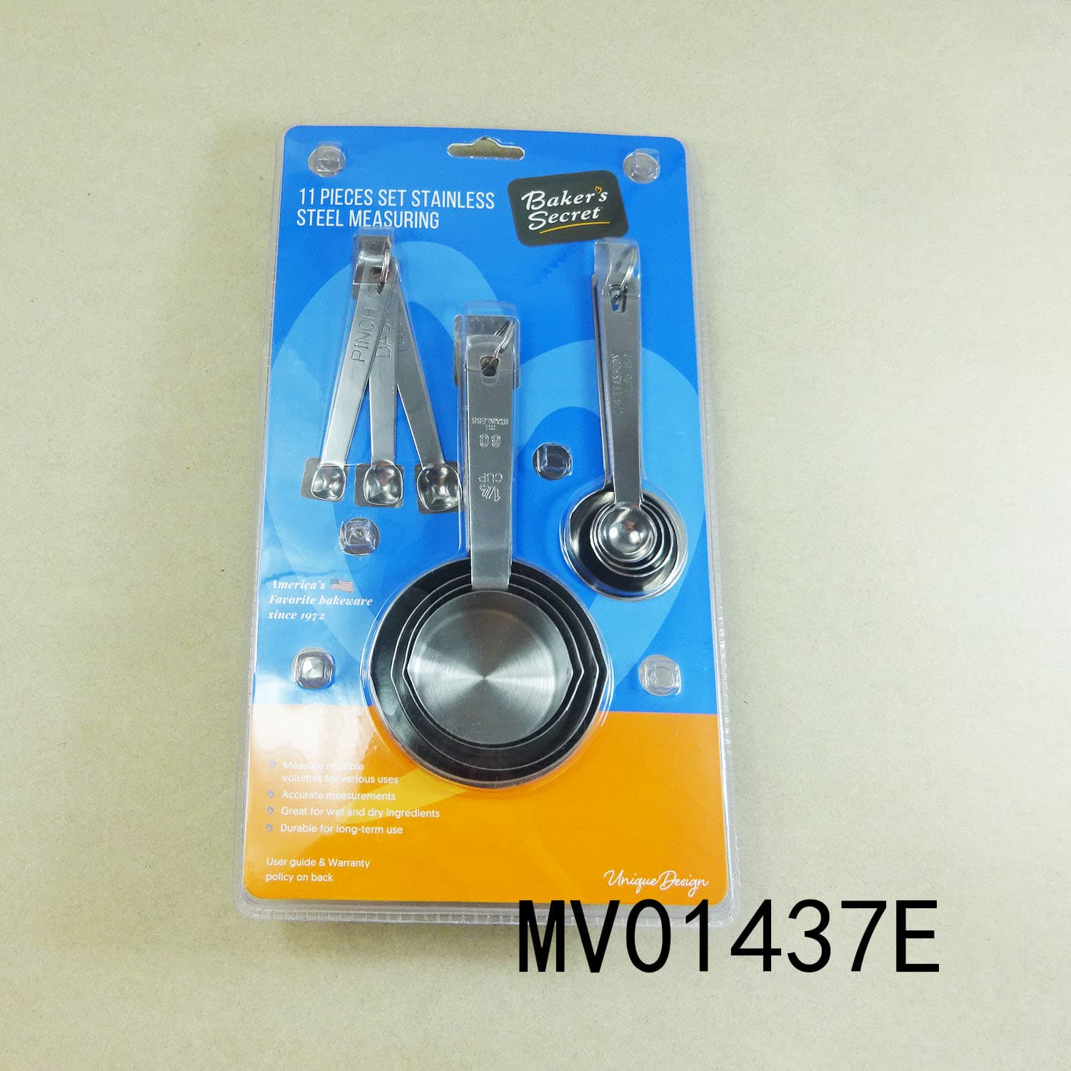 MV01437E SETS OF 11PCS MEASURING CUP SET
