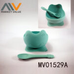 2 Sets Of Silicone Children'S Tableware