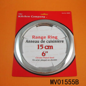 19Cm Chrome Plate Steel Range Ring With Card