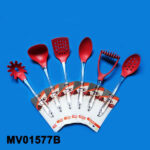 6Pcs Nylon +Plastic Handle T/C