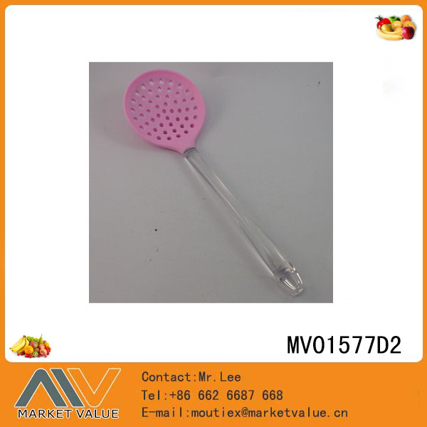 MV01577D2 Silicone Kitchen Tools With Transparent Handle/Stranier