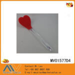 Silicone Kitchen Tools With Clear Handle/Slotted Shavel