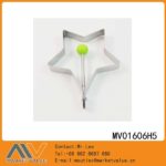 S/S Star Shaped Egg Fryer Ring