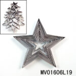 10Pcs 430S/S Star Cookie Mould