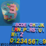 36Pcs Plastic 26Letter & 0-9 Figure Cookie Mould