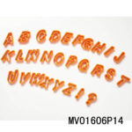 28Pcs Plastic Alphabet Cookie Cutter