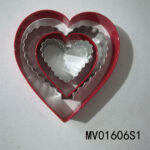4Pk Cookies Cutter Hart Shape