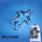 3Pcs Little People Cookie Mould
