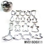 18Pcs S/S Cookie  Cutter