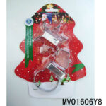 2Pcs S/S Cake Mould With Handle(Snowman+Snowdlake) B/C