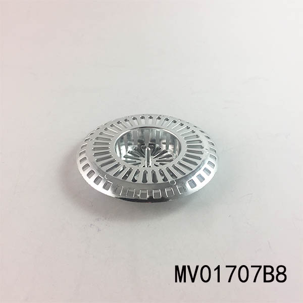 Plastic Sink Strainer With Chrome