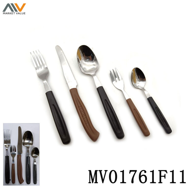 30Pcs Ss Cutlery Set With Pp Handle