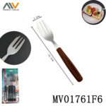 6 Pcs S/S Fruit Fork With Pp Handle