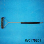 Bbq Brush W/Long Handle Steel Tail  Tag