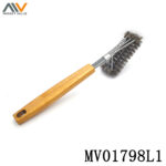 Bbq Brush With Wooden Handle