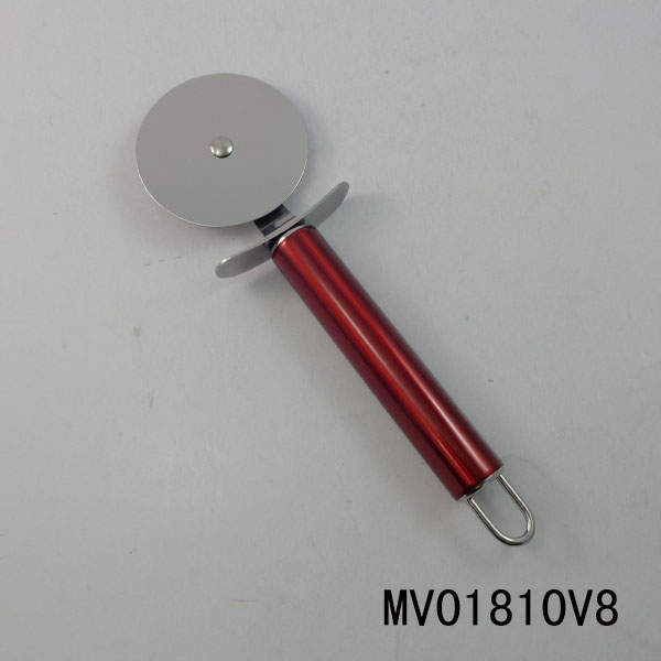 S.S#430 Pizza Cutter With Tube Handle