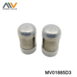 2Pcs Salt Pepper Holder 304 S.S In Pvc Box