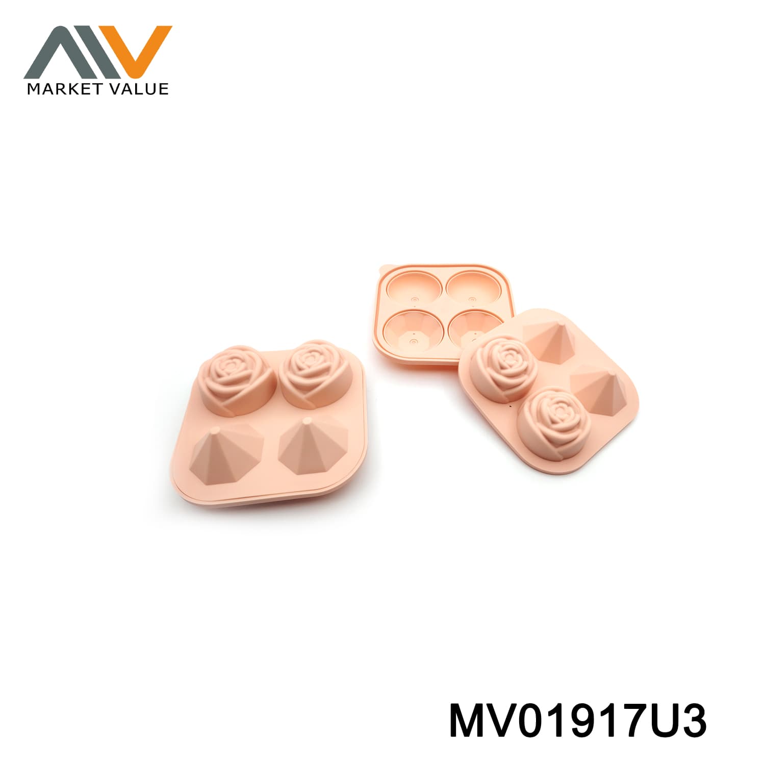 MV01917U3 Silicone Ice Container Maker Wheel Card