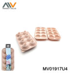 Silicone Ice Container Maker Wheel Card