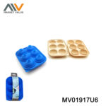 Silicone Ice Container Maker Wheel Card