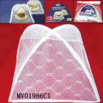 2Pcs Food Cover/ 2Folding Food Tents In Polybag With Card