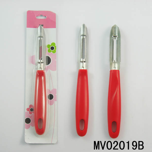 MV02019B Plastic Handle S/S Peeler I/C