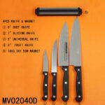 4Pcs Knives & Magnet D/B