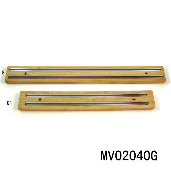16"Bamboo Casing Magnet Knife Holder