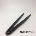 11.5"Black Plastic Food Tong