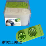12Pcsdouble Egg Slicer In Pvc Box