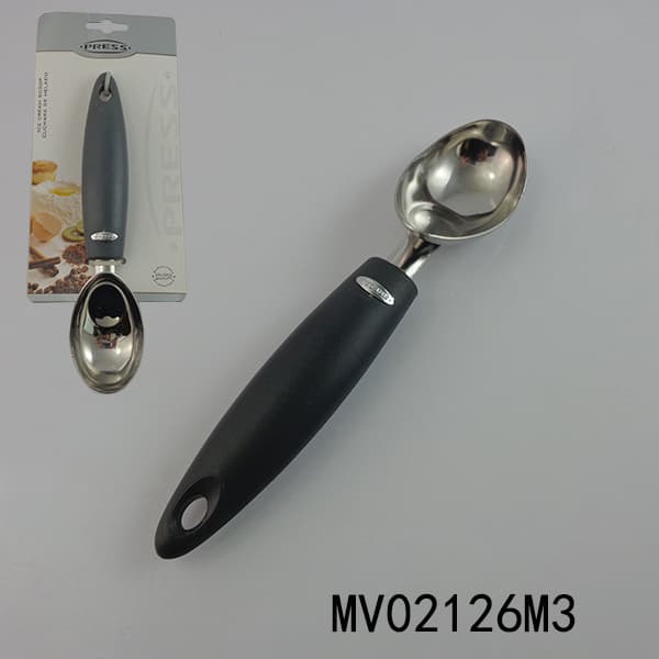 MV02126M3 Ice Cream Spoon Tpr With Handle