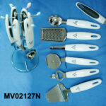 6Pcs Kitchen Tools& Kitchen Rack