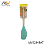 SILICONE SPATULA WOODEN HANDLE TC