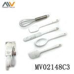 Set Of 5Pcs Mini Silicone Cooking Tools