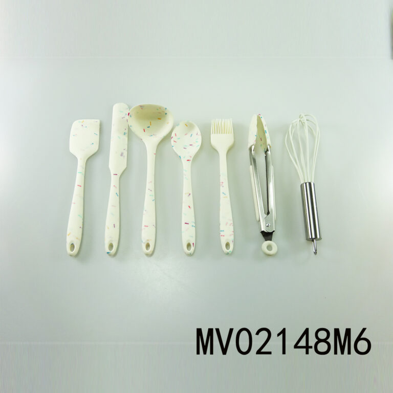 7Pcs Kitchen Tools Mini Silicone Utnsil Tools Box
